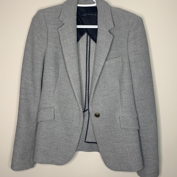 Zara grey blazer - Picture 1 of 4